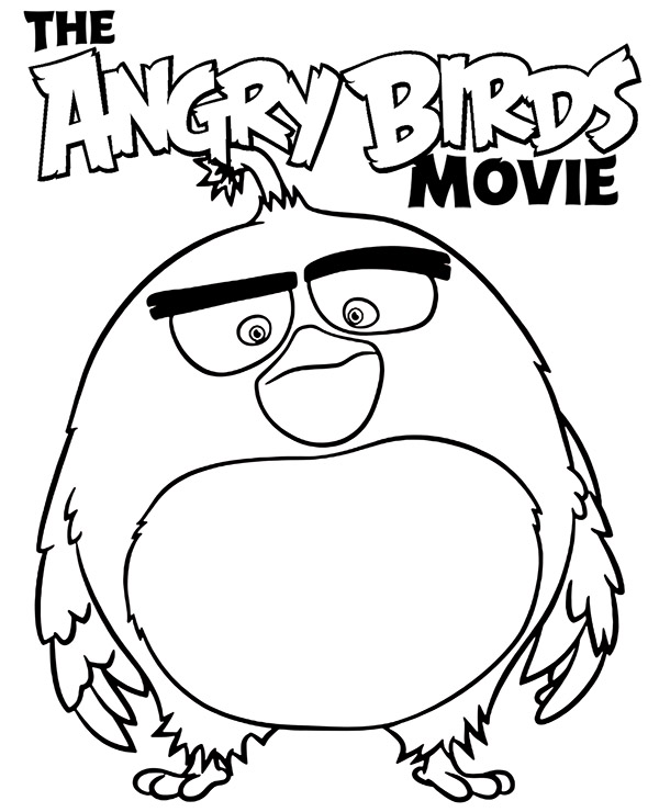 Dibujos para colorear e imprimir Angry Birds