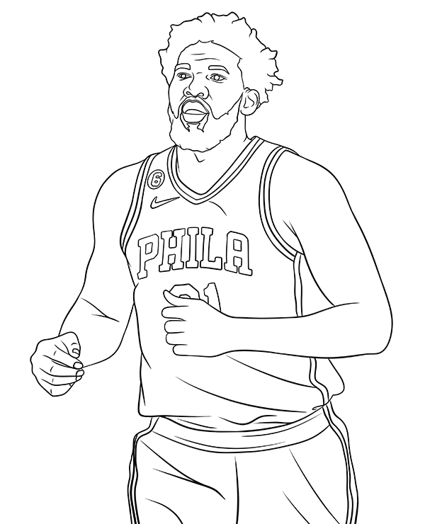 Dibujos para colorear e imprimir Baloncesto