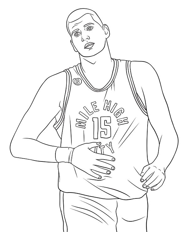 Dibujos para colorear e imprimir Baloncesto