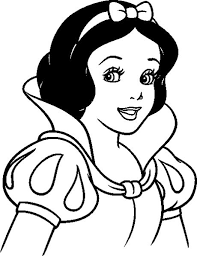 Dibujos para colorear e imprimir Blancanieves