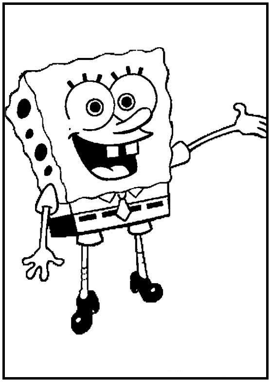 Dibujos para colorear e imprimir Bob Esponja