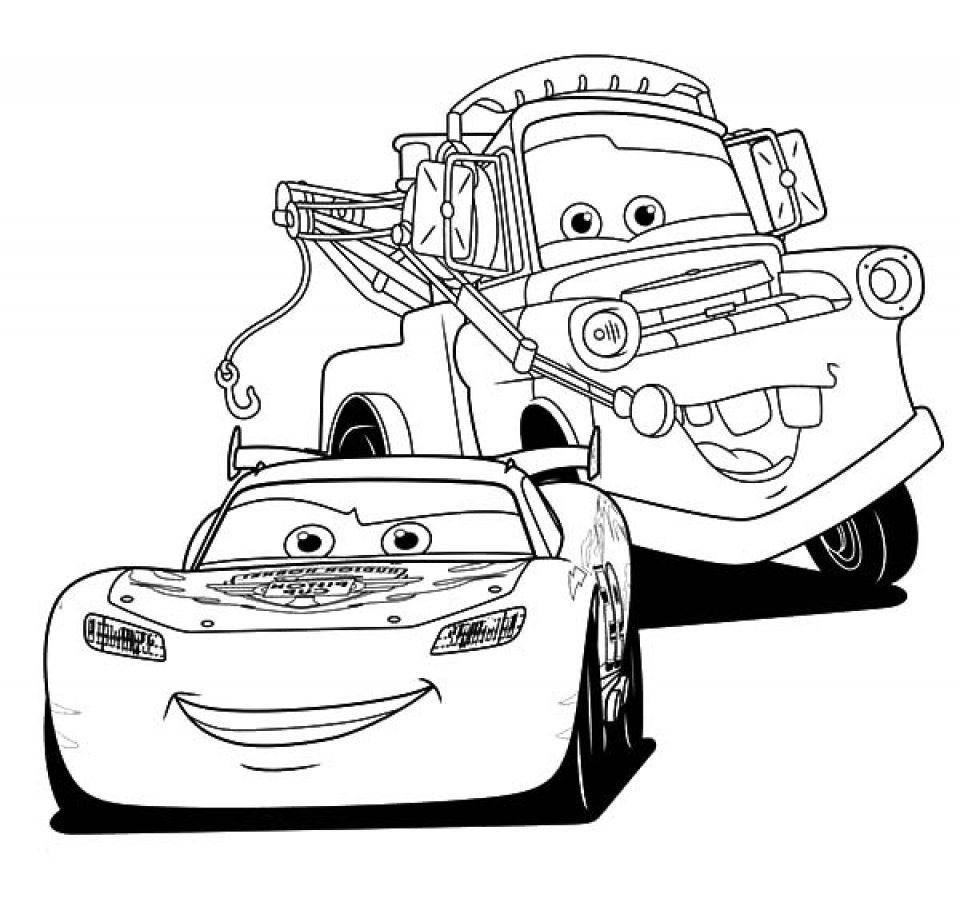 Dibujos para colorear e imprimir Cars