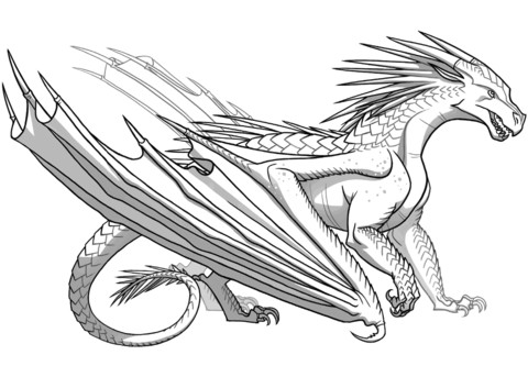 Dibujos para colorear e imprimir Dragones