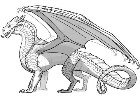 Dibujos para colorear e imprimir Dragones