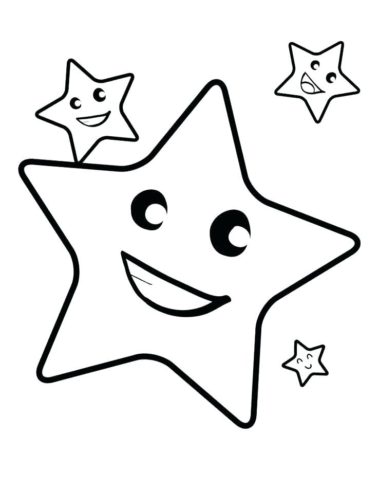 Dibujos para colorear e imprimir Estrellas