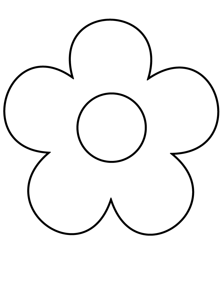 Dibujos para colorear e imprimir Flores