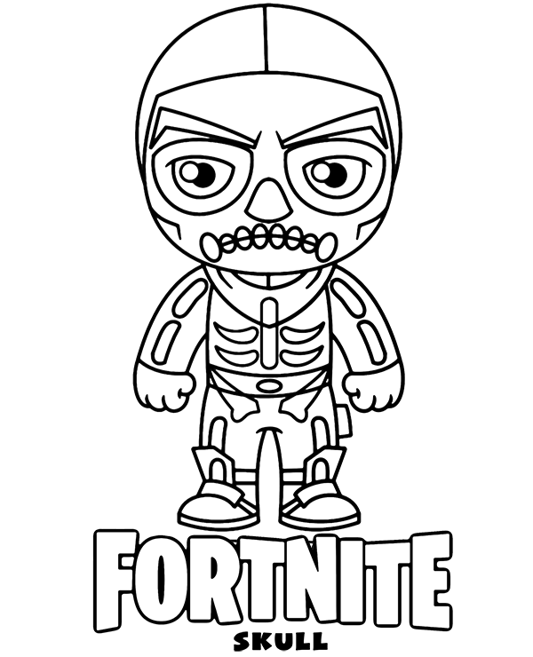 Dibujos para colorear e imprimir Fortnite