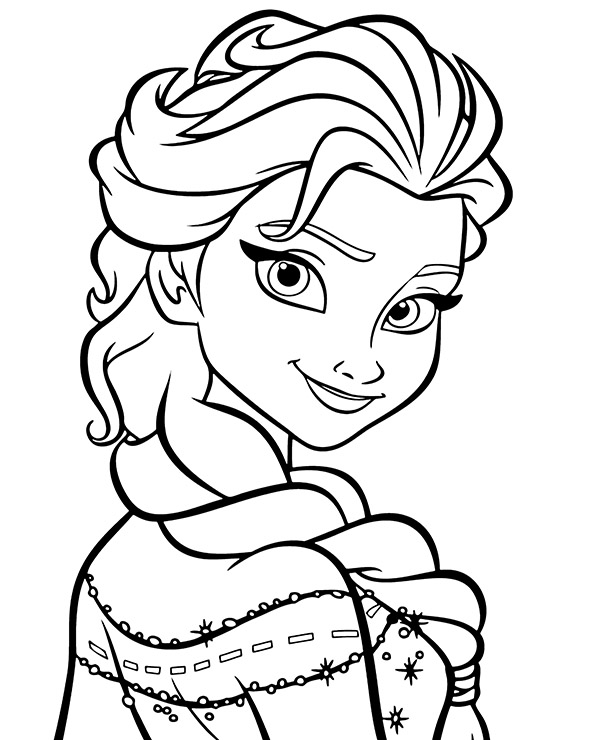 Dibujos para colorear e imprimir Frozen