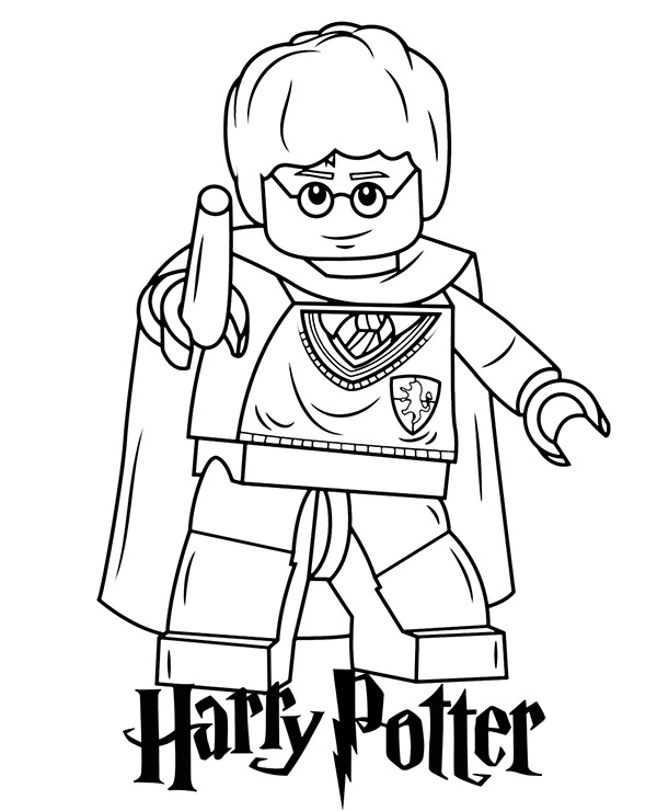 Dibujos para colorear e imprimir Harry Potter