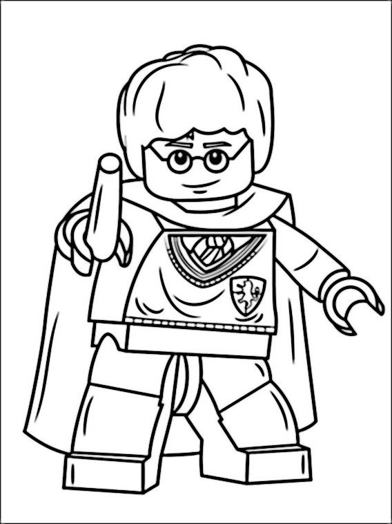 Dibujos para colorear e imprimir Harry Potter