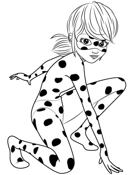 Dibujos para colorear e imprimir Ladybug