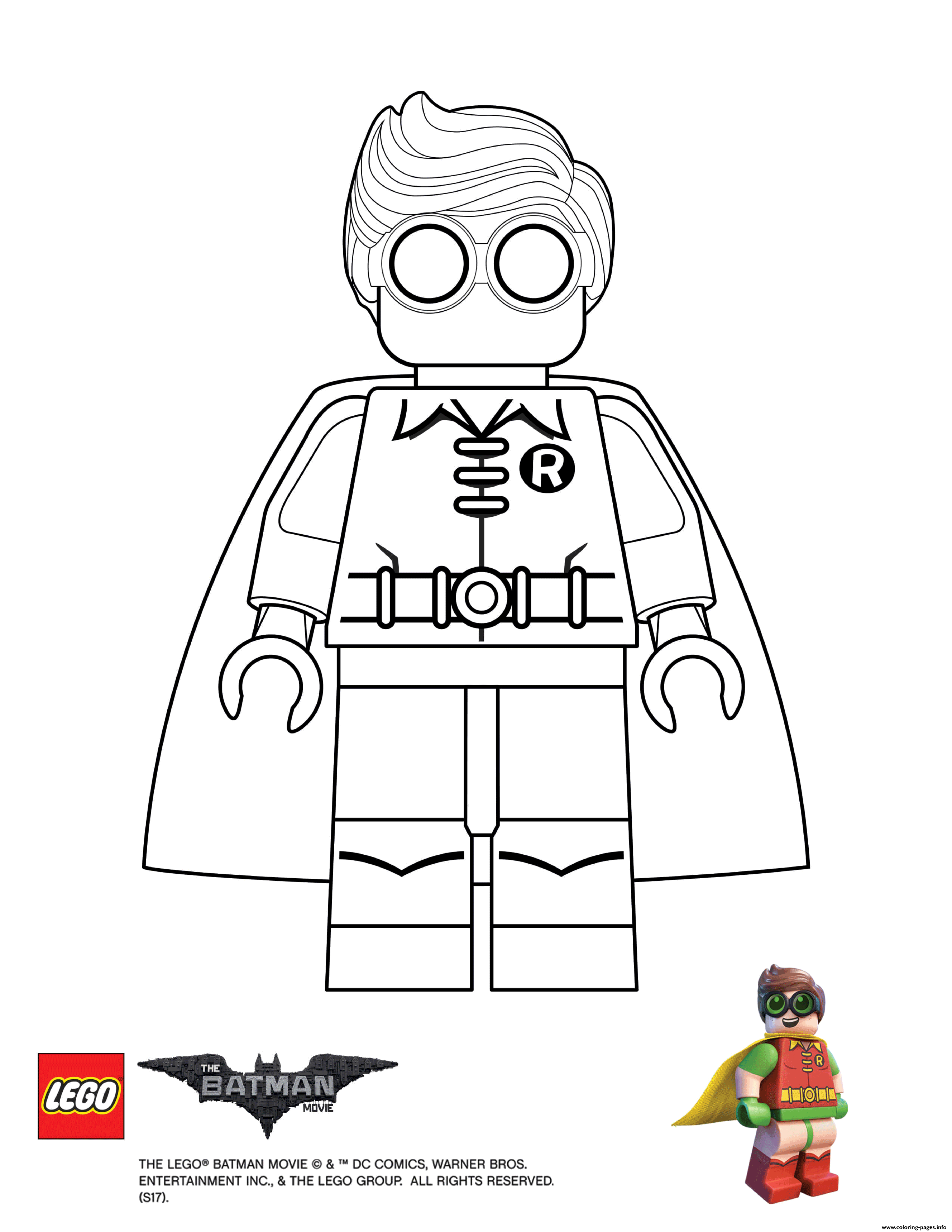 Descarga imprime y colorea dibujos de Lego