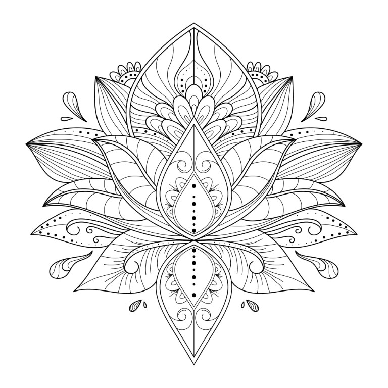 Dibujos para colorear e imprimir Mandalas