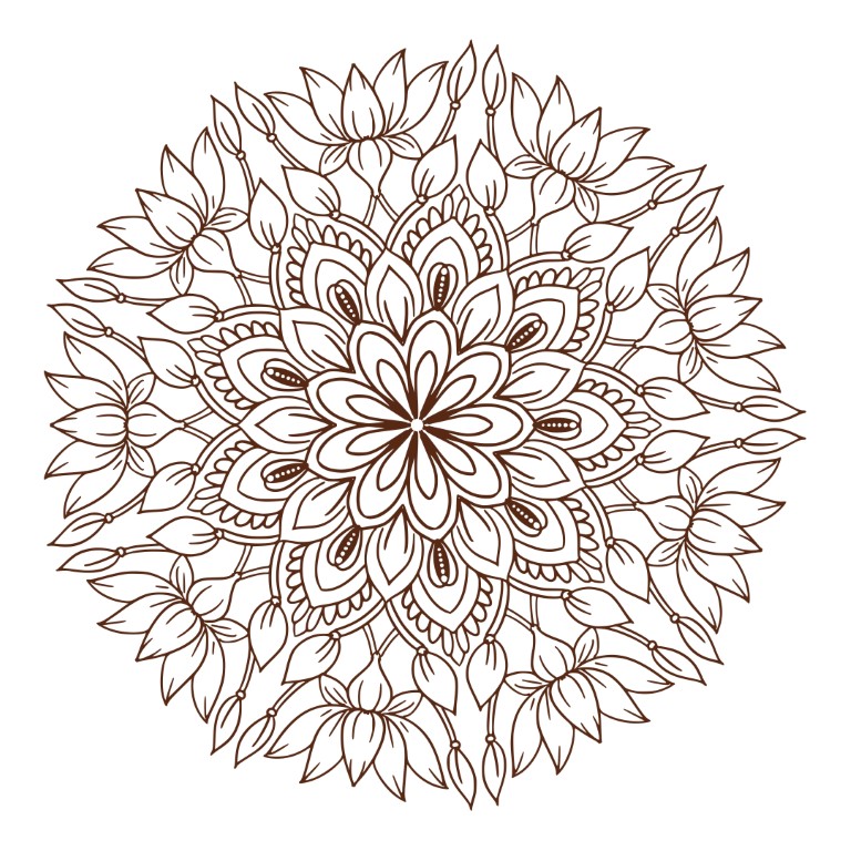 Dibujos para colorear e imprimir Mandalas