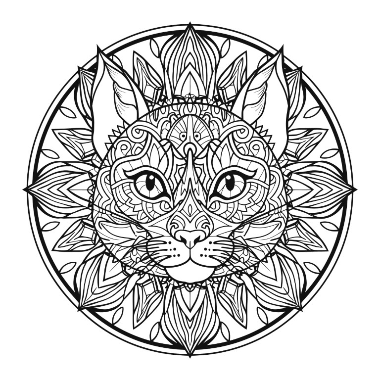 Dibujos para colorear e imprimir Mandalas