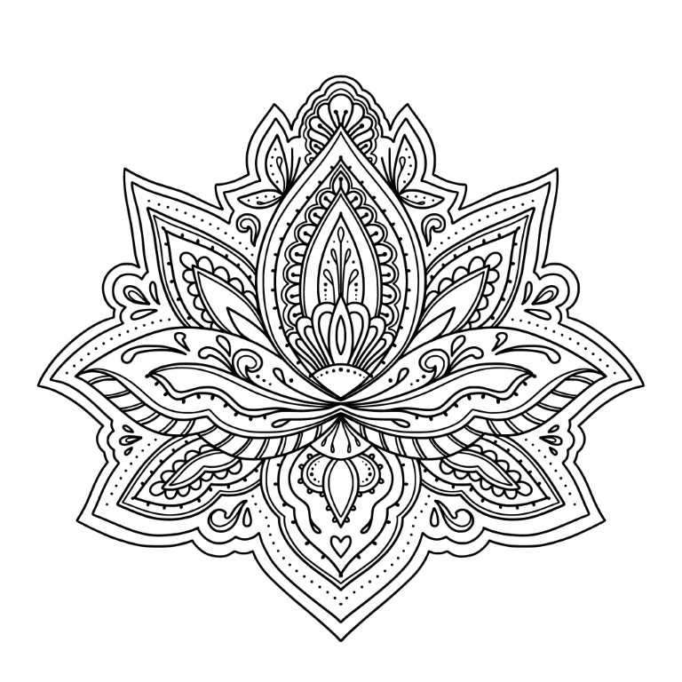 Dibujos para colorear e imprimir Mandalas