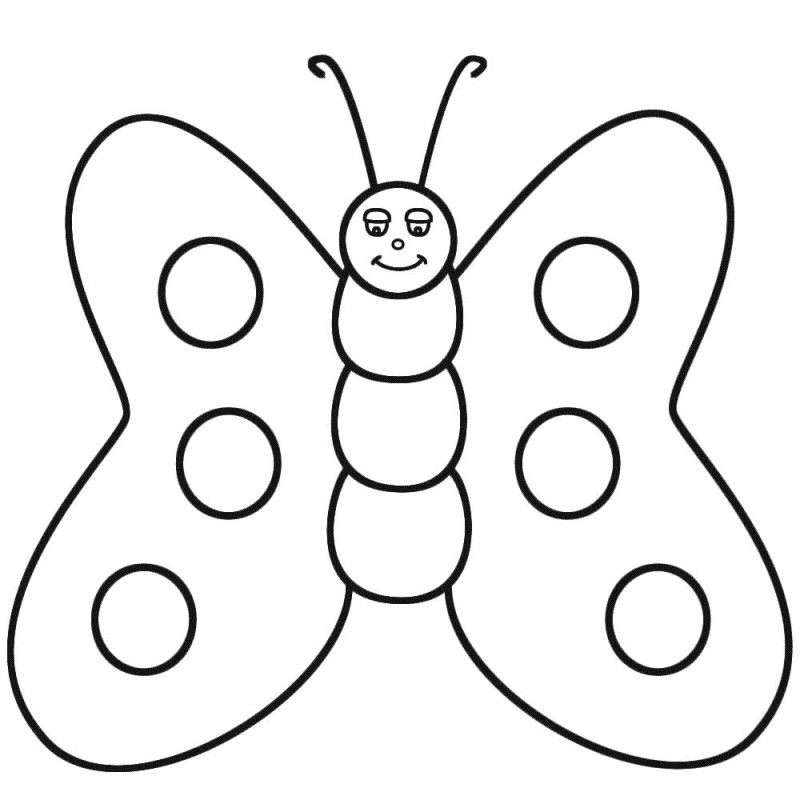 Dibujos para colorear e imprimir Mariposas