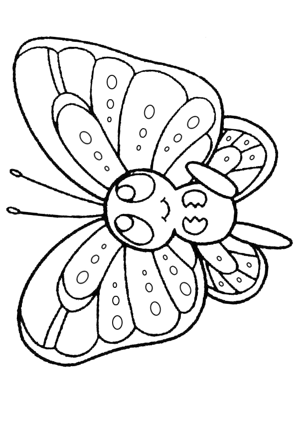 Dibujos para colorear e imprimir Mariposas