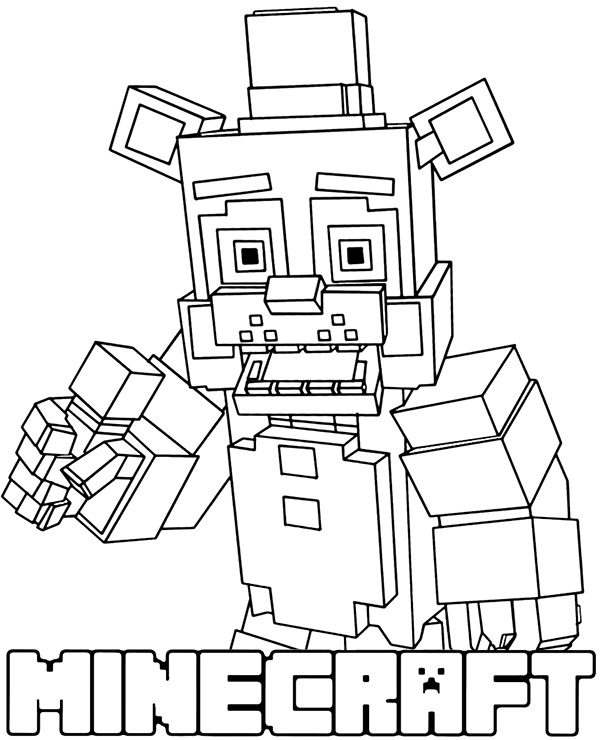 Dibujos para colorear e imprimir Minecraft