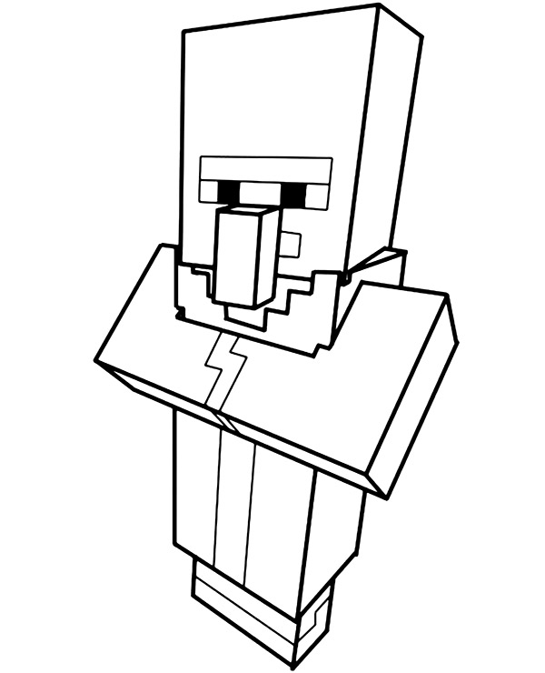 Dibujos para colorear e imprimir Minecraft