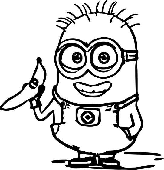 Dibujos para colorear e imprimir Minions