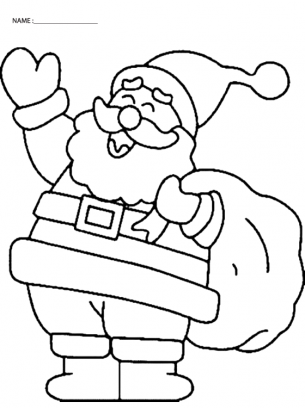 Dibujos para colorear e imprimir Dibujos De Navidad