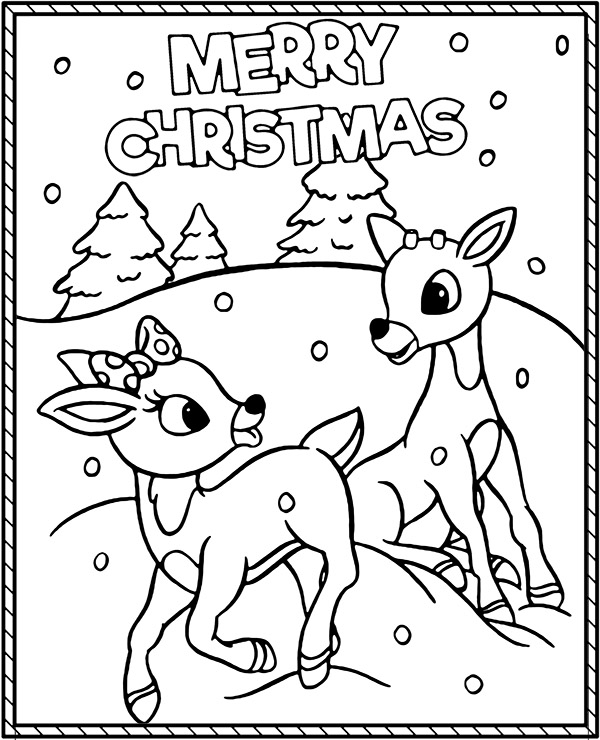 Dibujos para colorear e imprimir Dibujos De Navidad