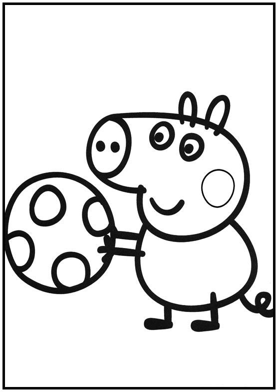 Dibujos para colorear e imprimir Peppa Pig