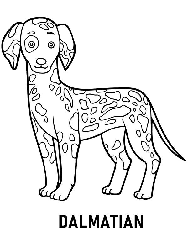 Dibujos para colorear e imprimir Perros