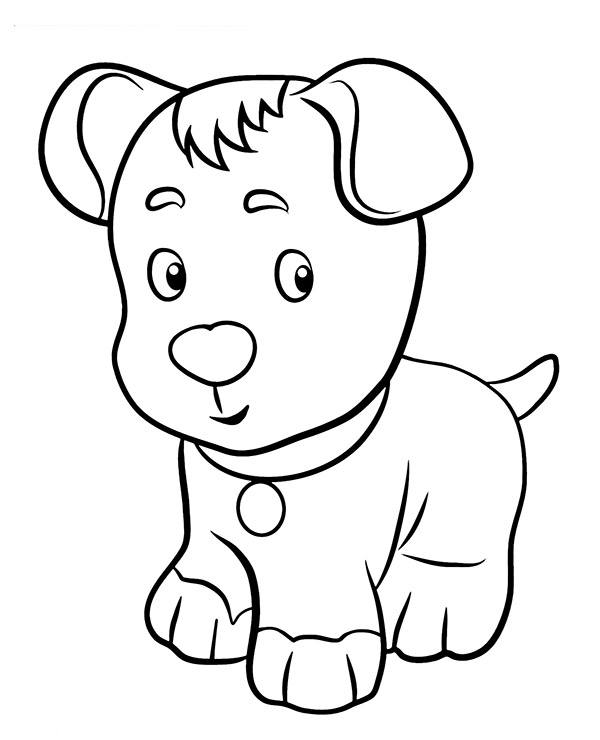 Dibujos para colorear e imprimir Perros