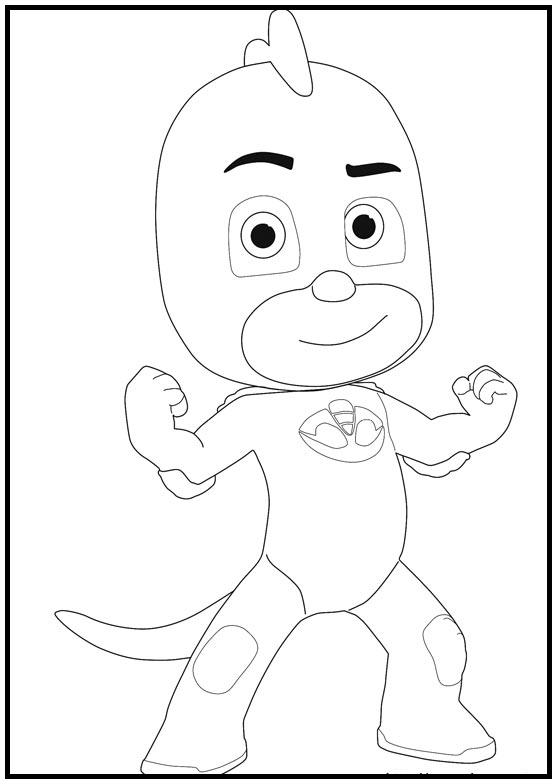 Dibujos para colorear e imprimir Pj Masks