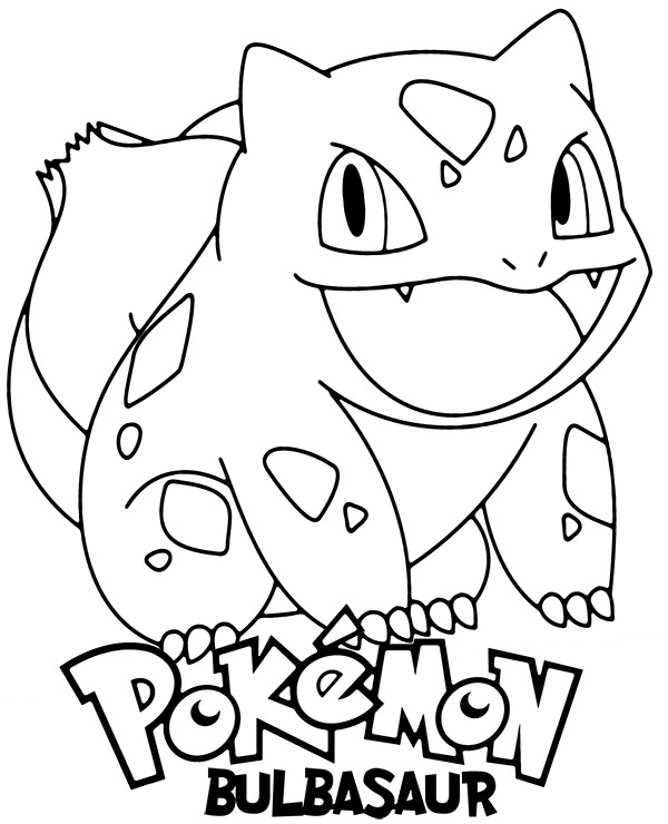 Dibujos para colorear e imprimir Pokémon