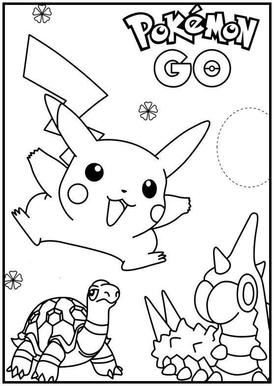 Dibujos para colorear e imprimir Pokémon