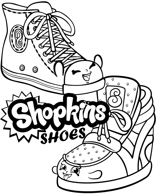 Dibujos para colorear e imprimir Shopkins