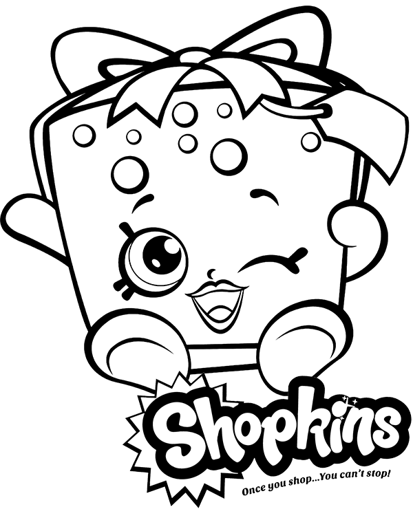 Dibujos para colorear e imprimir Shopkins