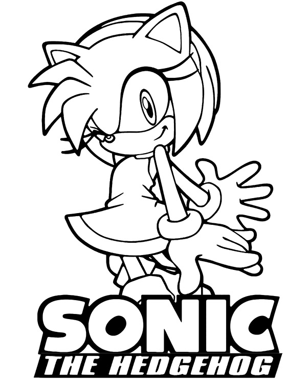 Dibujos para colorear e imprimir Sonic