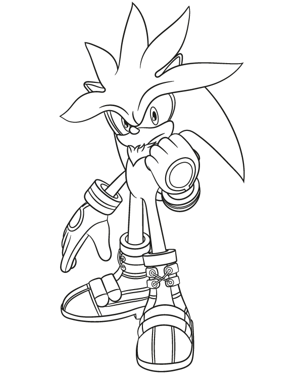 Dibujos para colorear e imprimir Sonic