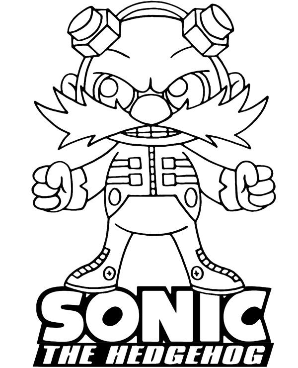 Dibujos para colorear e imprimir Sonic