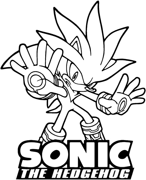 Dibujos para colorear e imprimir Sonic