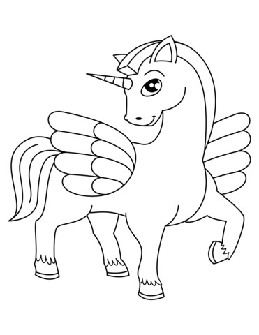 Dibujos para colorear e imprimir Unicornios