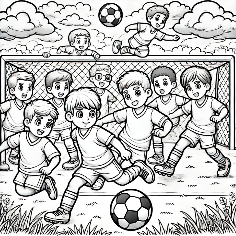 Dibujos para colorear e imprimir Fútbol