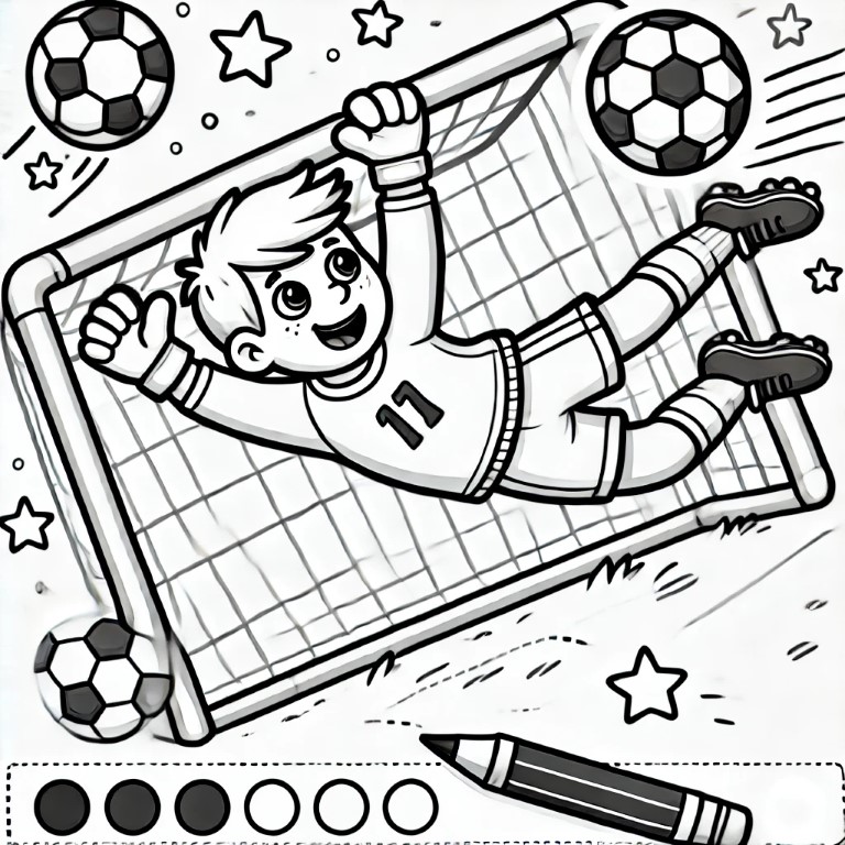 Dibujos para colorear e imprimir Fútbol