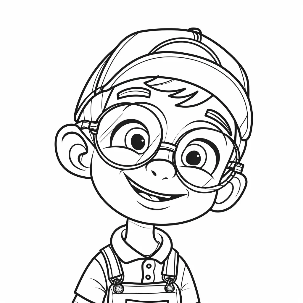 Dibujos para colorear e imprimir Blippi