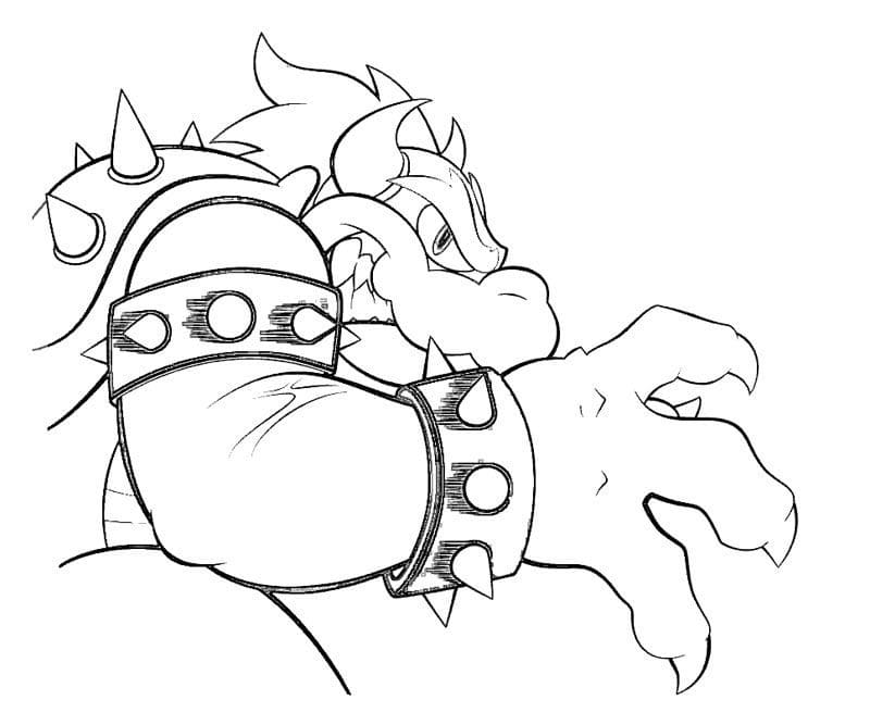 Dibujos para colorear e imprimir Bowser