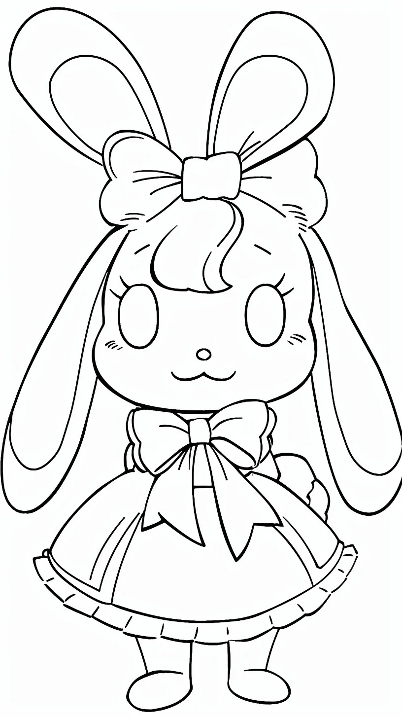 Dibujos para colorear e imprimir Cinnamoroll