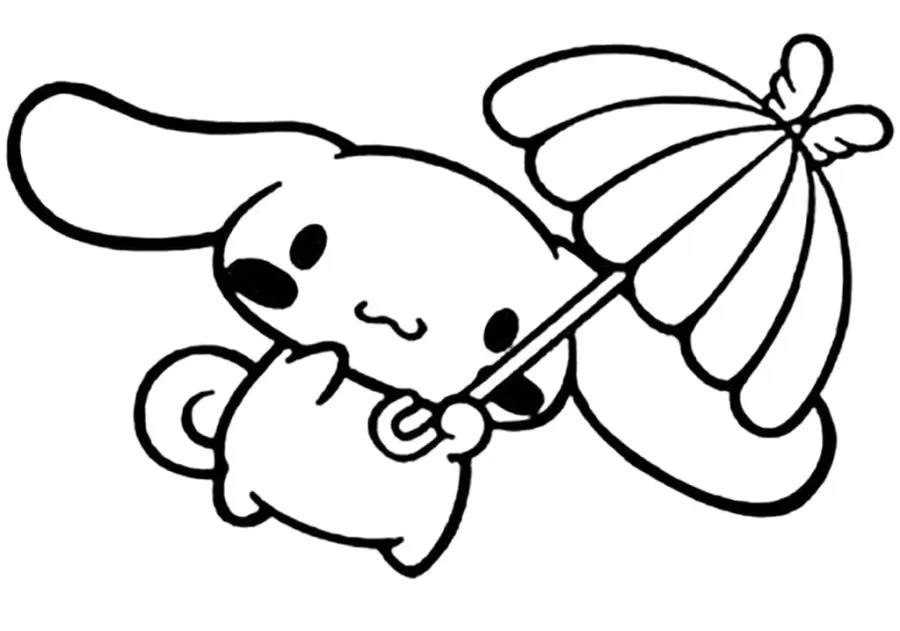 Dibujos para colorear e imprimir Cinnamoroll