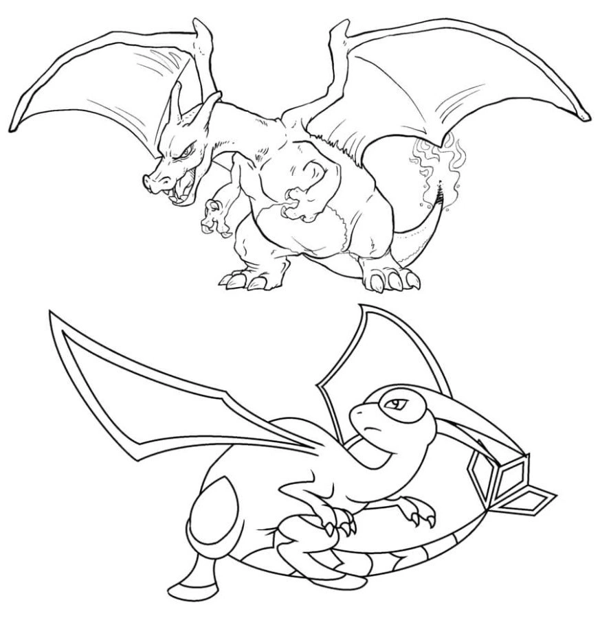 Dibujos para colorear e imprimir Charizard