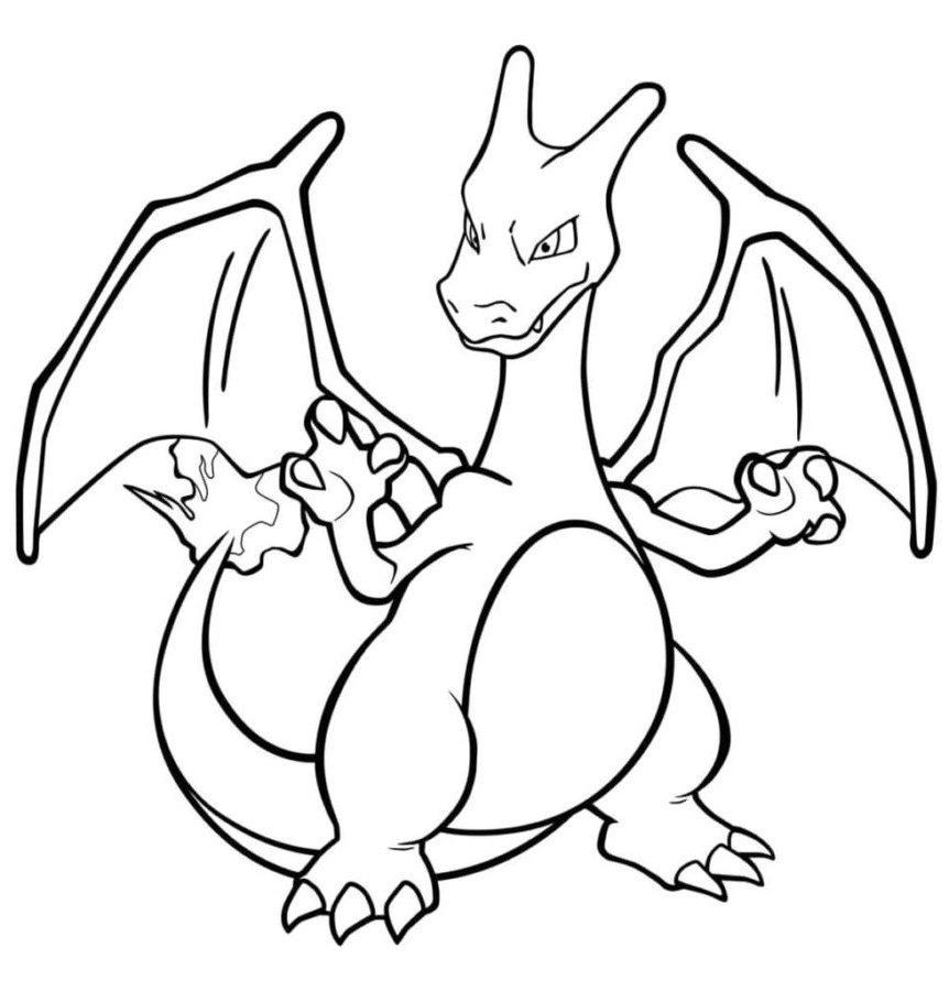 Dibujos para colorear e imprimir Charizard