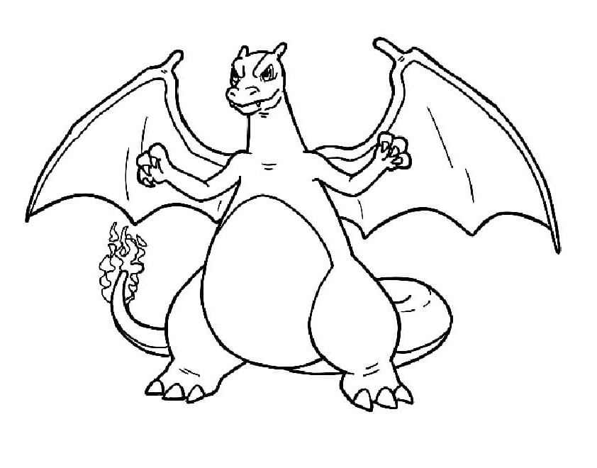 Dibujos para colorear e imprimir Charizard