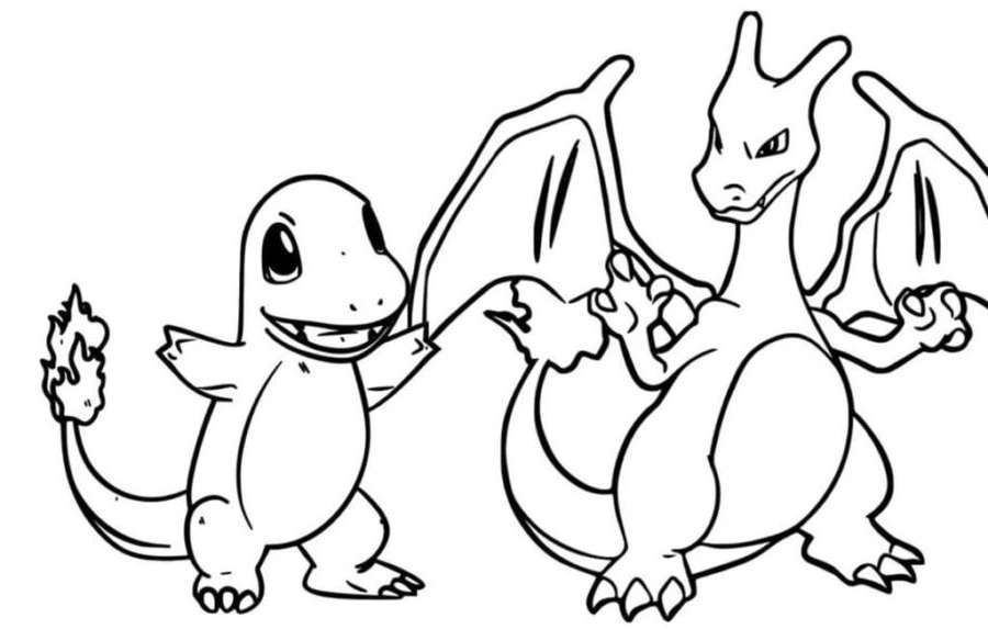 Dibujos para colorear e imprimir Charizard